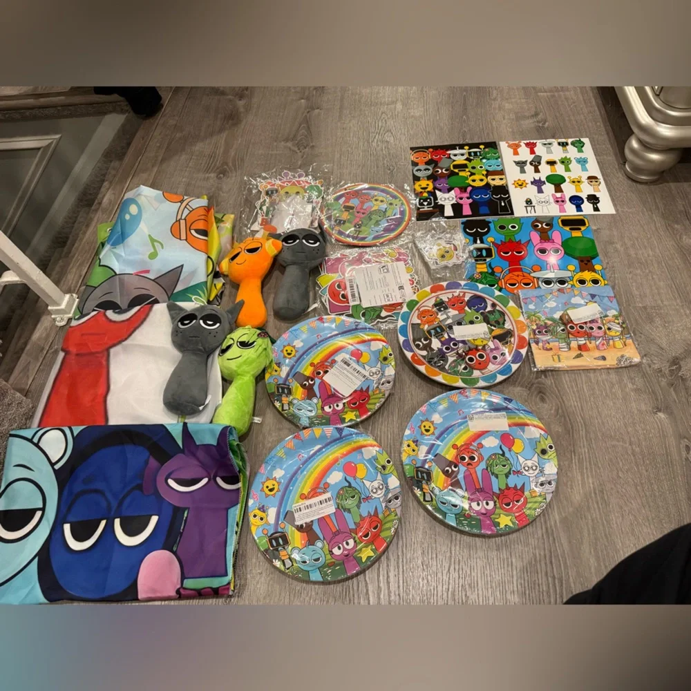 Sprunki birthday party supplies - Picture 4 of 10